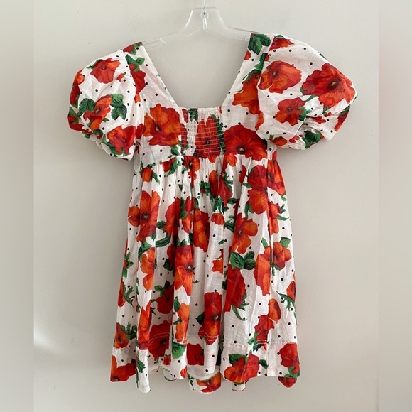 Anthropologie Maeve Square-Neck Smocked Babydoll Dress size XXSP defect - Picture 8 of 10